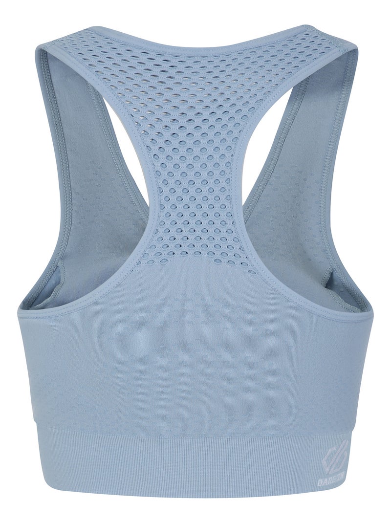 Dare 2B - Brassière de sport DON'T SWEAT IT Bleu ardoise - Kiabi