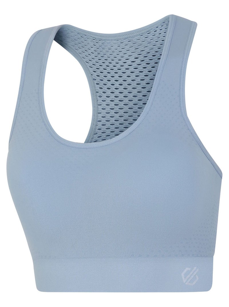 Dare 2B - Brassière de sport DON'T SWEAT IT Bleu ardoise - Kiabi