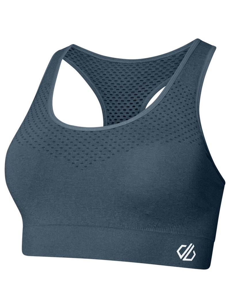 Dare 2B - Brassière de sport DON'T SWEAT IT Bleu Gris - Kiabi