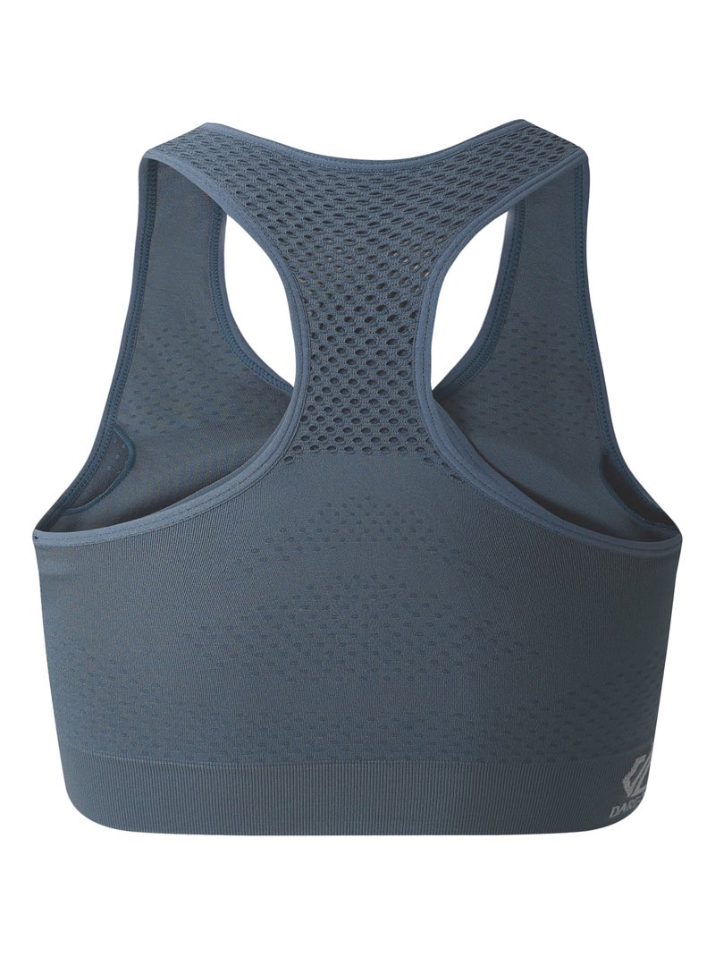 Dare 2B - Brassière de sport DONT SWEAT IT Bleu gris - Kiabi