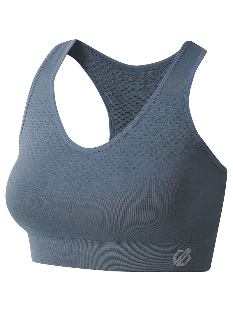 Dare 2B - Brassière de sport DONT SWEAT IT Bleu gris - Kiabi