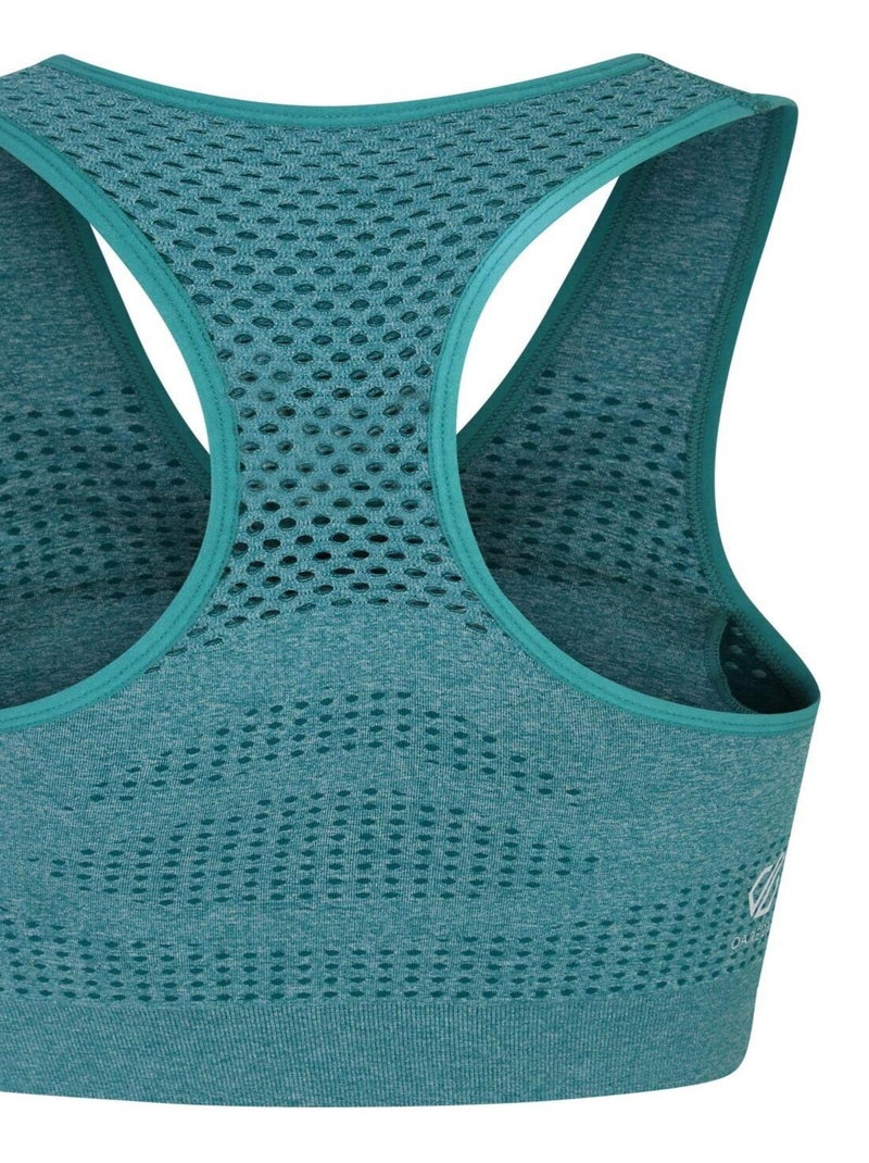 Dare 2B - Brassière de sport DON'T SWEAT IT Bleu lagon - Kiabi