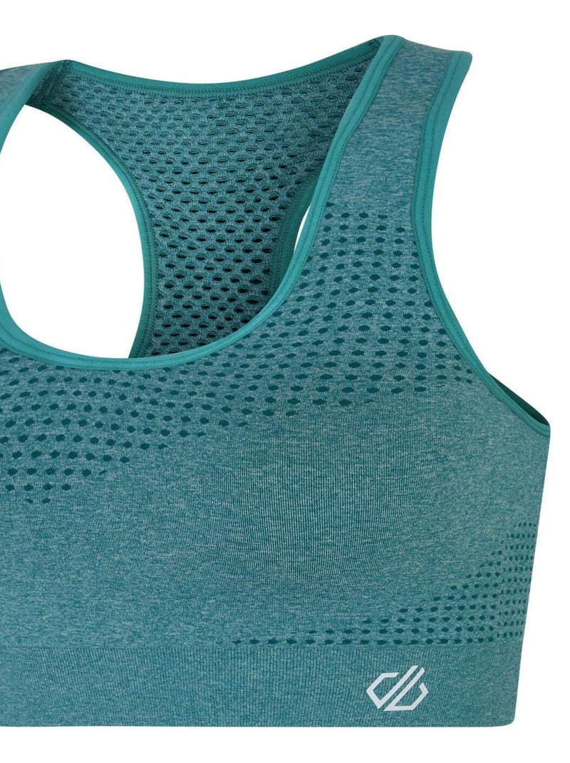 Dare 2B - Brassière de sport DON'T SWEAT IT Bleu lagon - Kiabi
