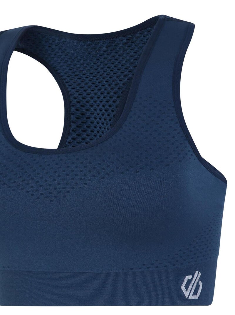 Dare 2B - Brassière de sport DON'T SWEAT IT Bleu outremer - Kiabi