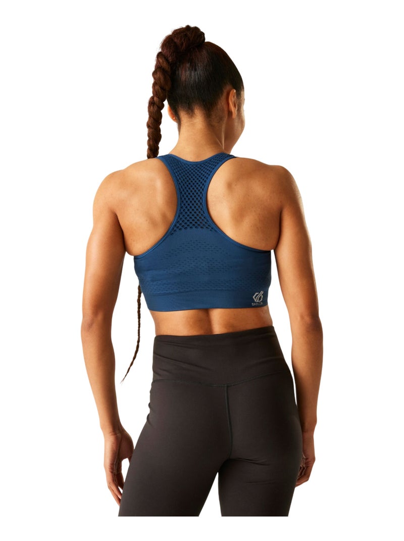 Dare 2B - Brassière de sport DONT SWEAT IT Bleu outremer - Kiabi