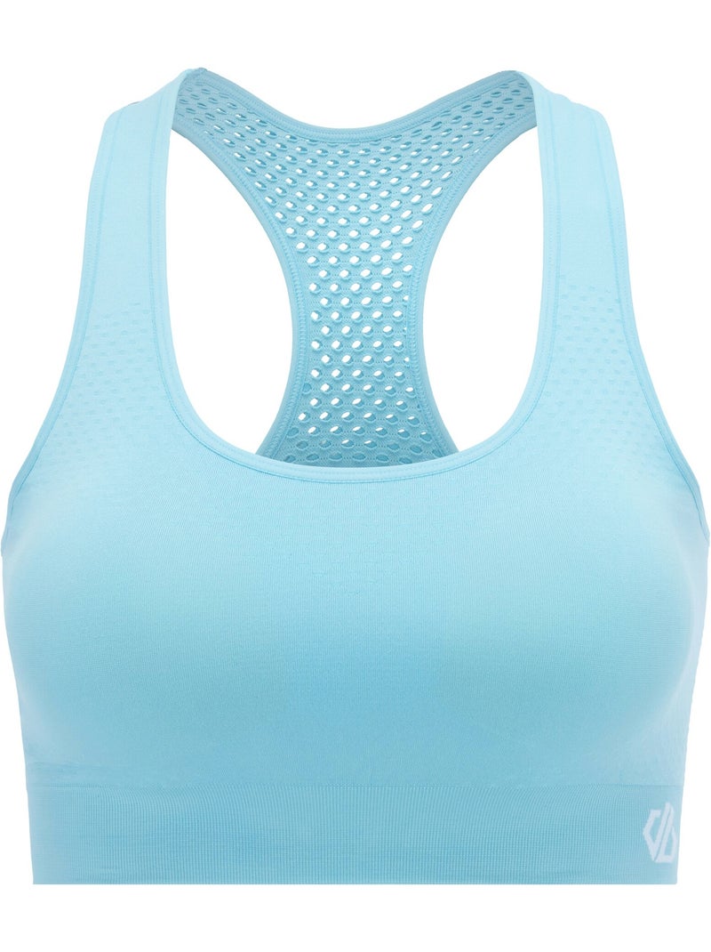 Dare 2B - Brassière de sport DONT SWEAT IT Gris Bleu - Kiabi