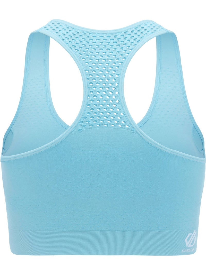 Dare 2B - Brassière de sport DONT SWEAT IT Gris Bleu - Kiabi