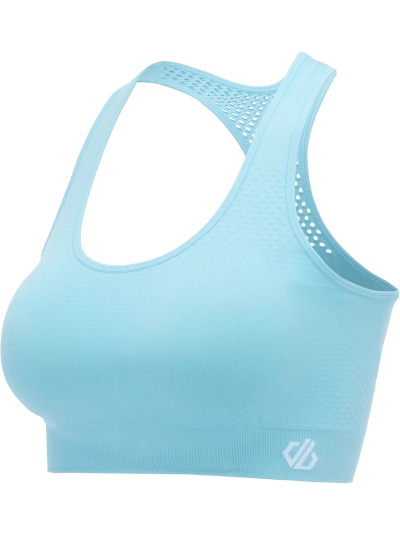 Dare 2B - Brassière de sport DONT SWEAT IT Gris Bleu - Kiabi