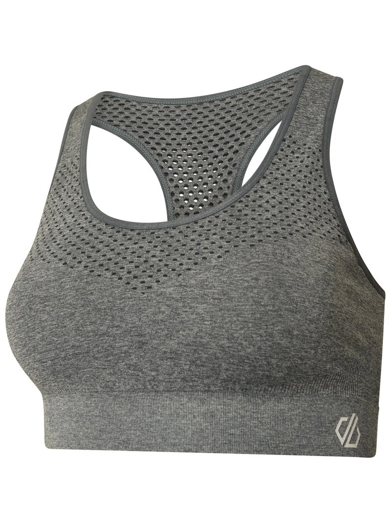 Dare 2B - Brassière de sport DONT SWEAT IT Gris foncé - Kiabi