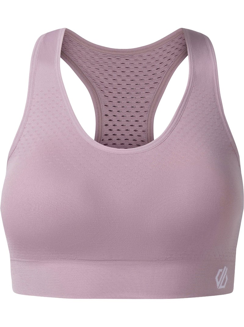 Dare 2B - Brassière de sport DONT SWEAT IT Mauve - Kiabi
