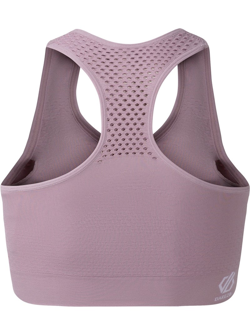 Dare 2B - Brassière de sport DONT SWEAT IT Mauve - Kiabi
