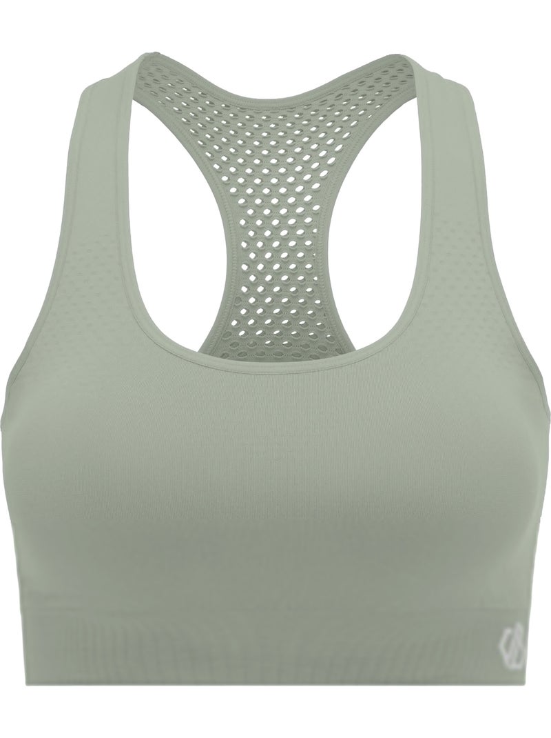 Dare 2B - Brassière de sport DONT SWEAT IT Vert clair - Kiabi