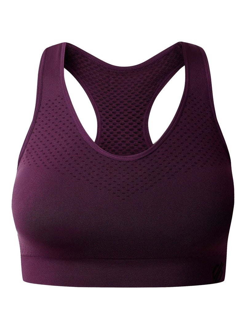 Dare 2B - Brassière de sport DONT SWEAT IT Violet prune - Kiabi