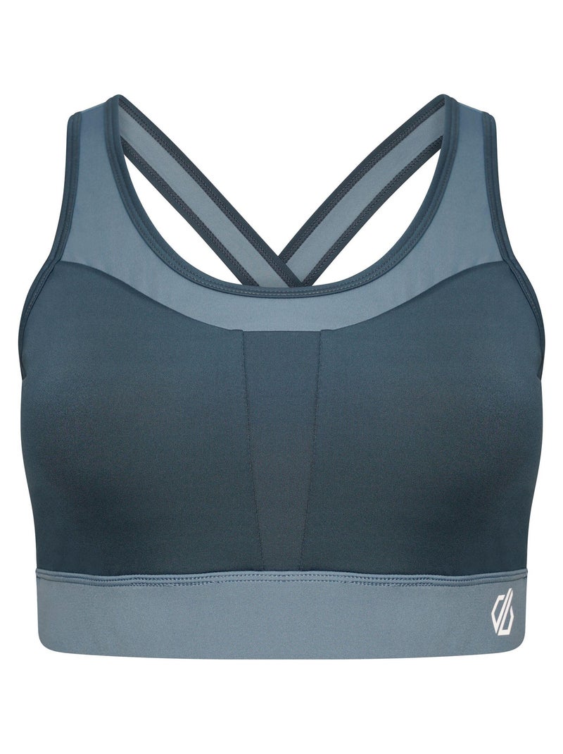 Dare 2B - Brassière de sport MANTRA Bleu gris - Kiabi