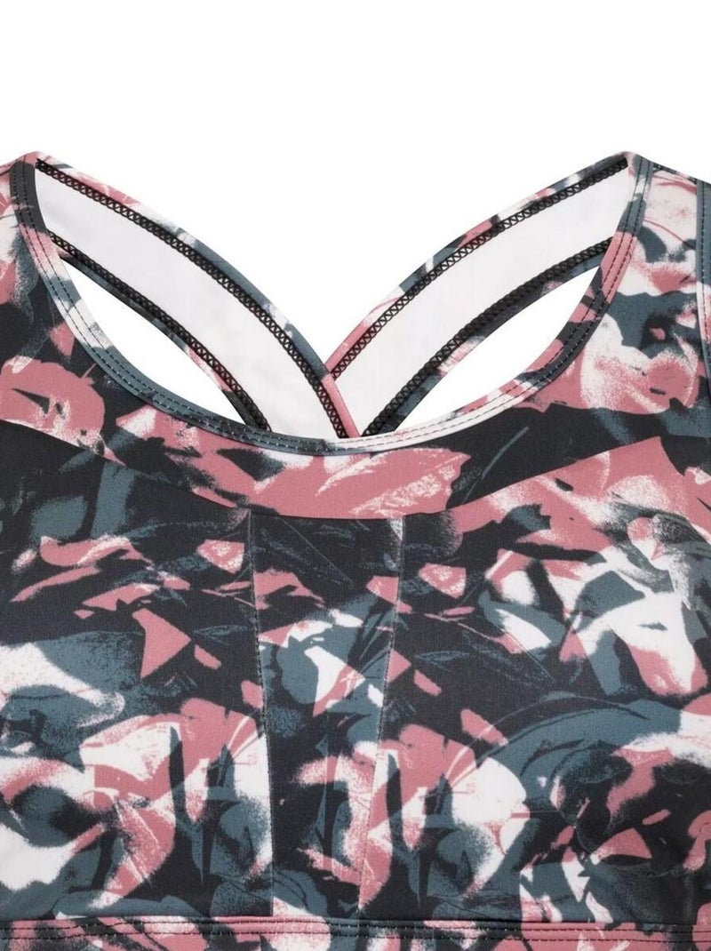Dare 2B - Brassière de sport MANTRA LAURA WHITMORE Rose rouge - Kiabi