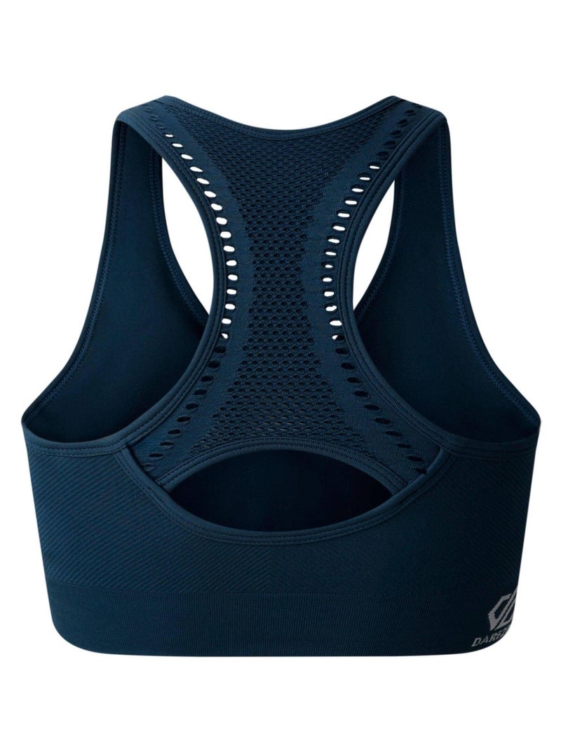 Dare 2B - Brassière de sport REACT Bleu outremer - Kiabi