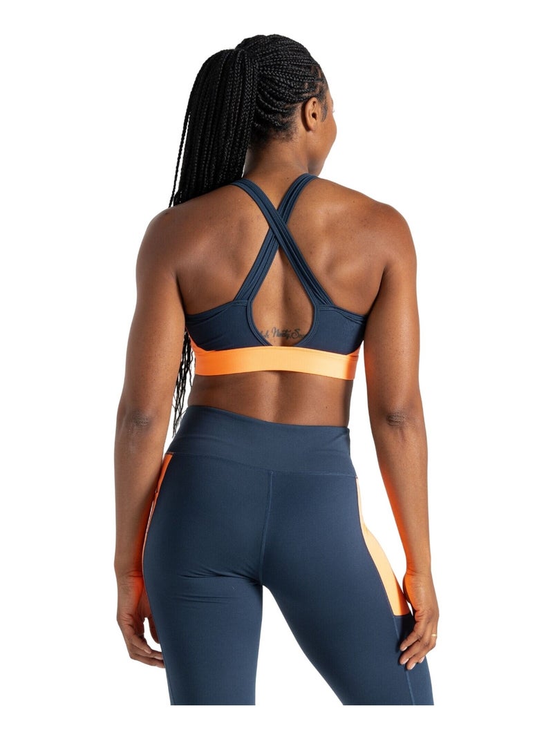 Dare 2B - Brassière de sport SWIFT Bleu Orange - Kiabi