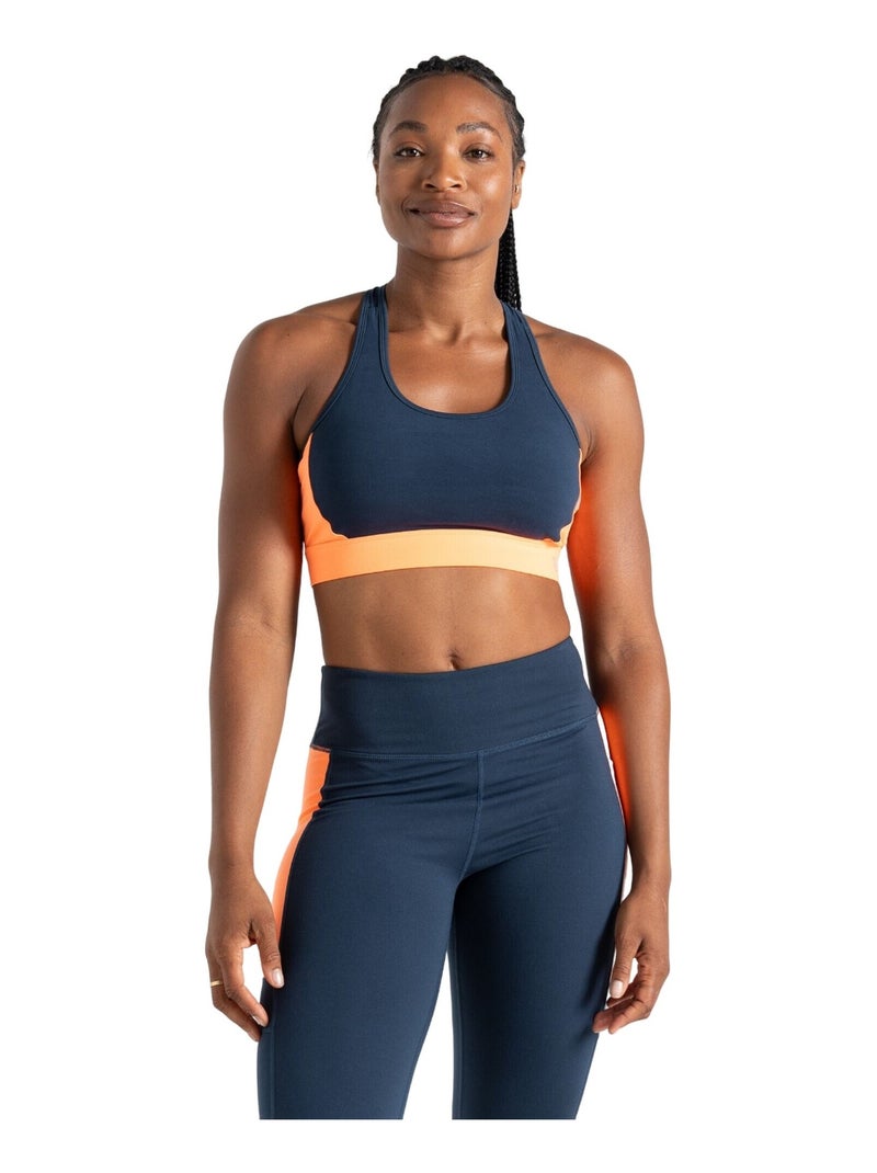 Dare 2B - Brassière de sport SWIFT Bleu Orange - Kiabi