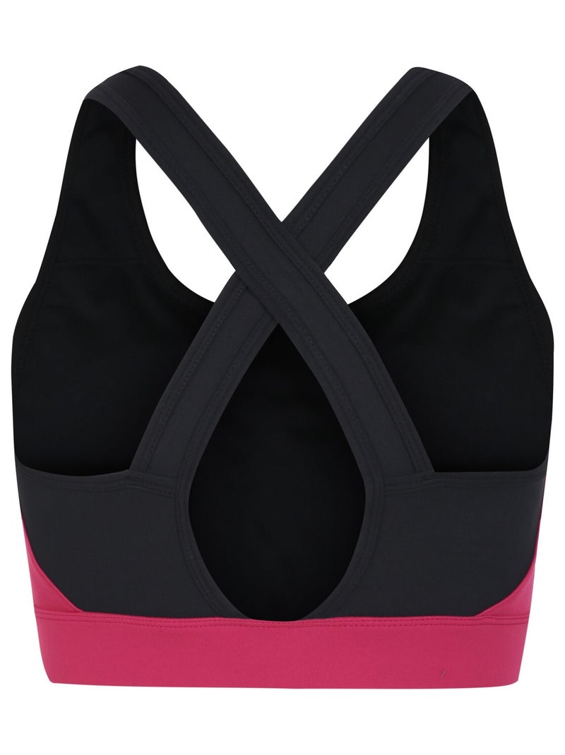 Dare 2B - Brassière de sport SWIFT Noir Rose - Kiabi