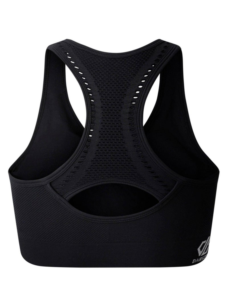 Dare 2B - Brassière de sport unie REACT Noir - Kiabi