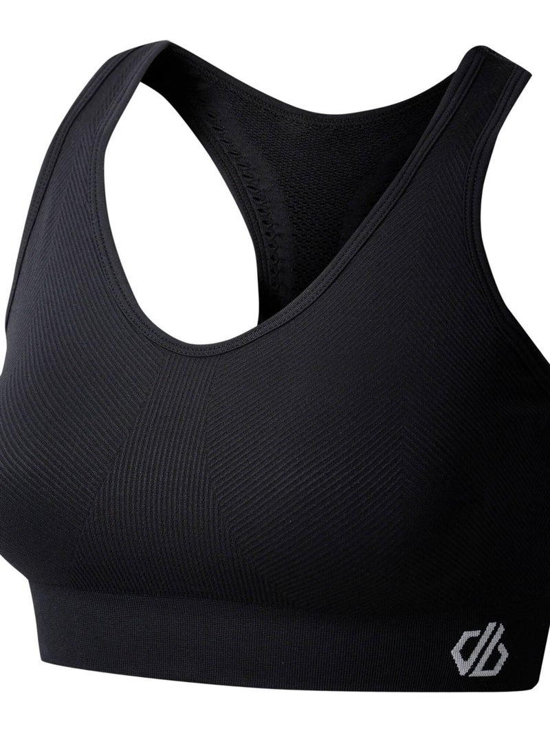 Dare 2B - Brassière de sport unie REACT Noir - Kiabi