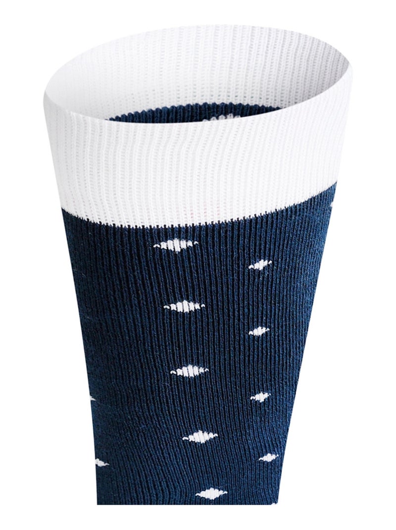 Dare 2B - Chaussettes de ski motif/style à pois Bleu Blanc - Kiabi