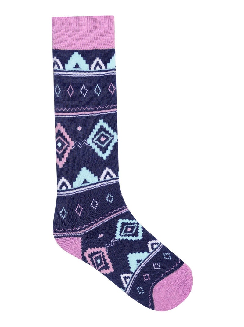 Dare 2B - Chaussettes de ski motif/style festif Rose foncé - Kiabi