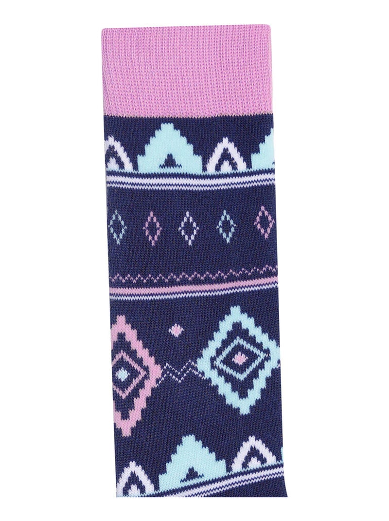 Dare 2B - Chaussettes de ski motif/style festif Rose foncé - Kiabi