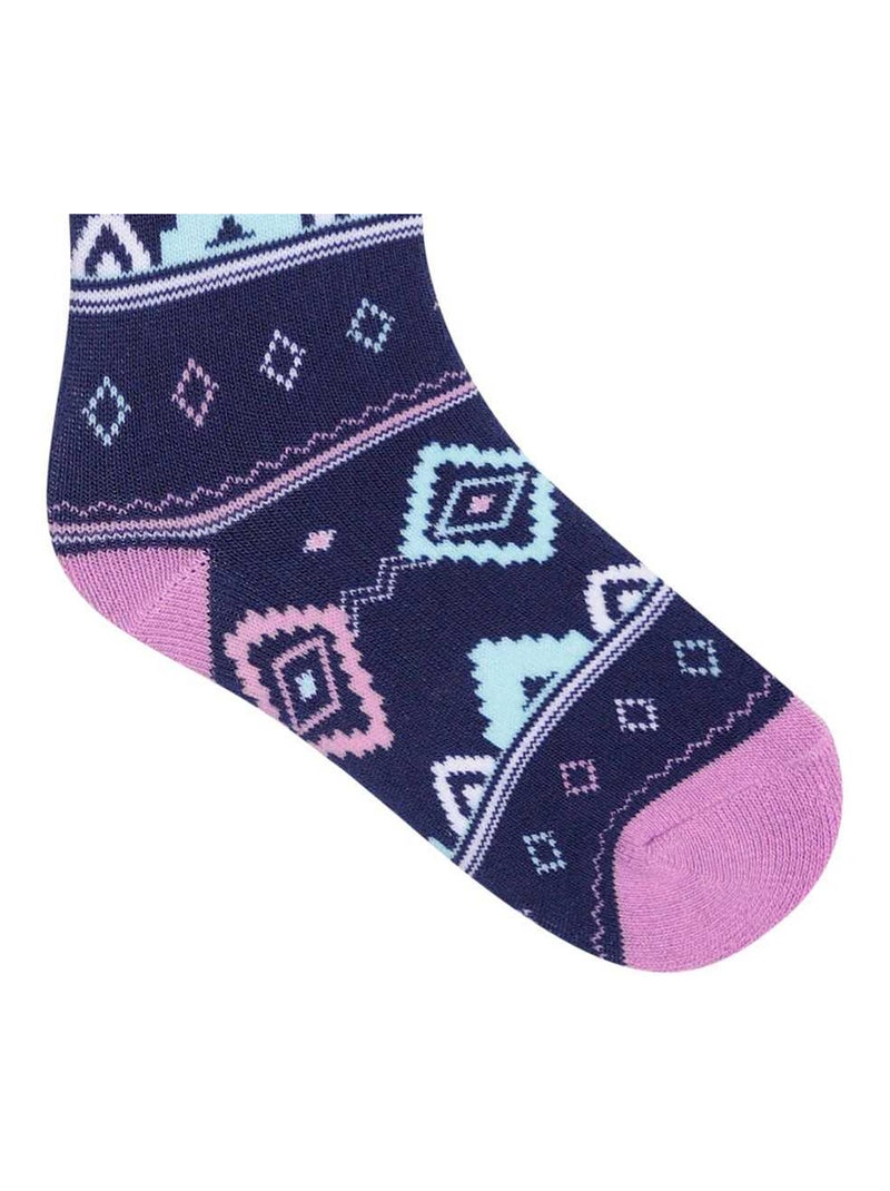 Dare 2B - Chaussettes de ski motif/style festif Rose foncé - Kiabi