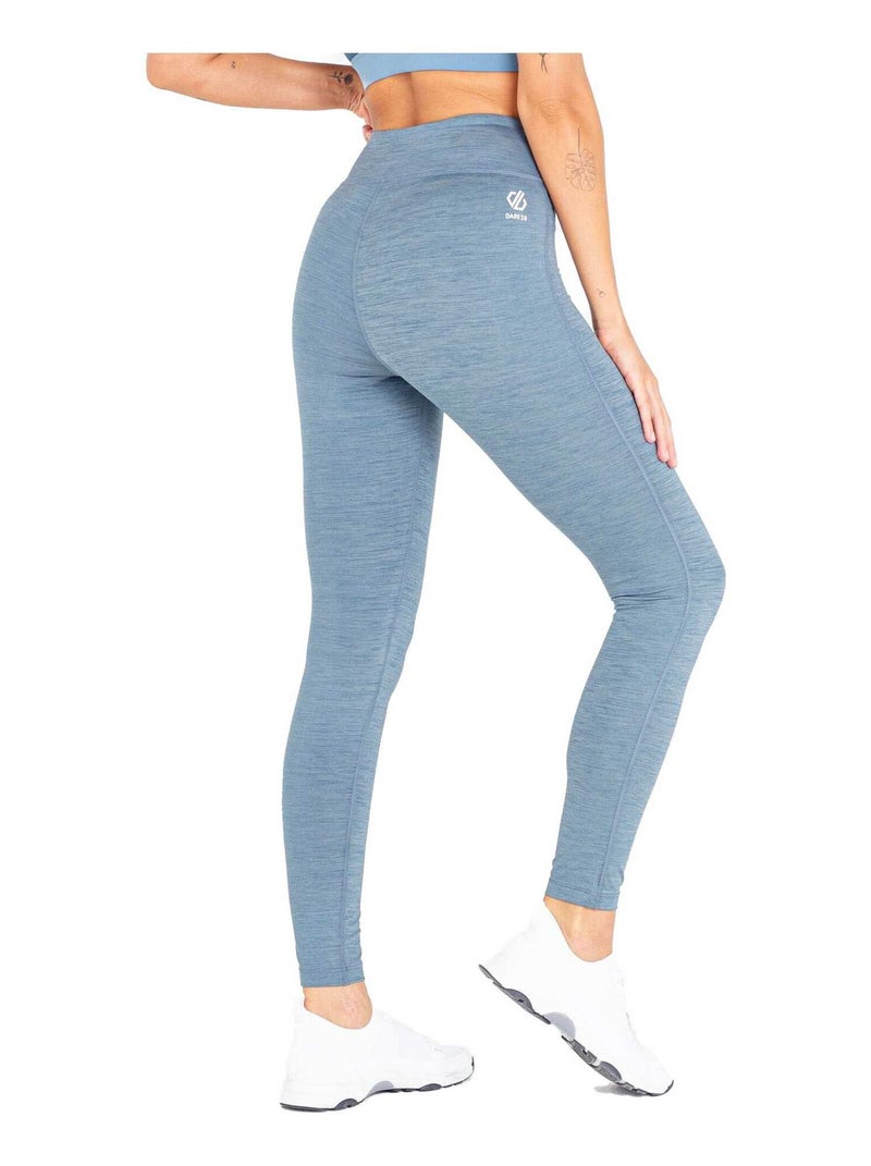 Dare 2B - Collant motif/style Chiné LEGITIMATE Bleu outremer - Kiabi