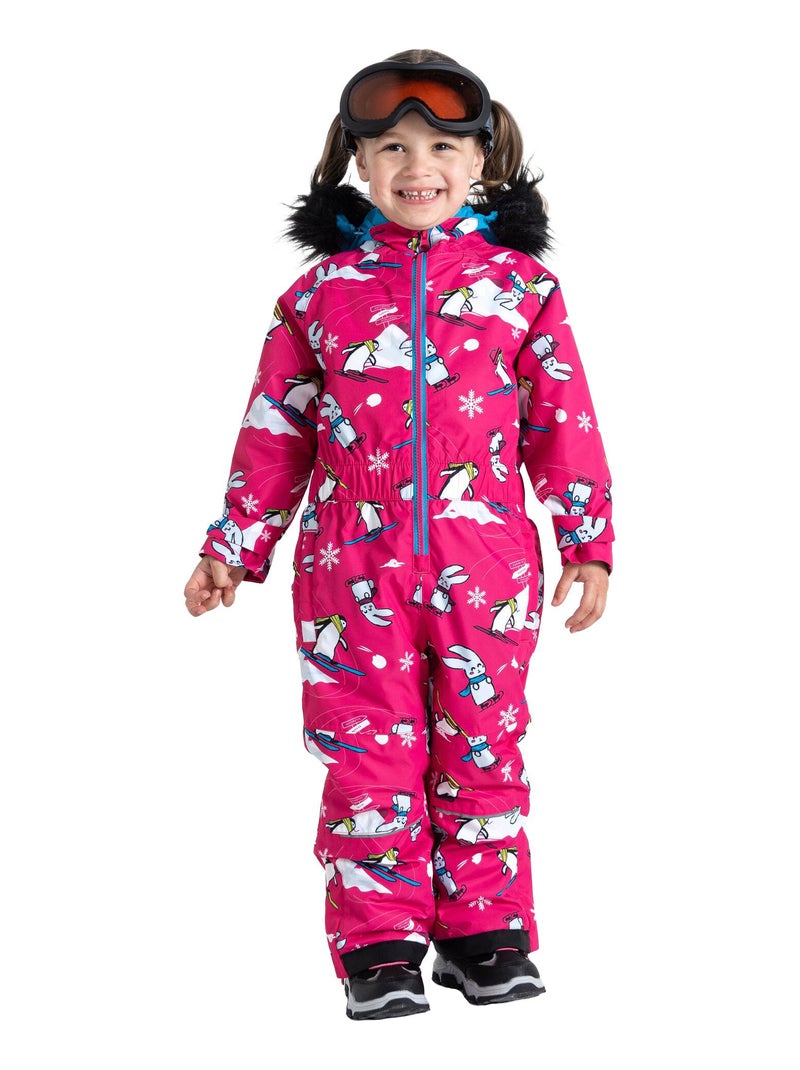 Dare 2B - Combinaison de ski motif/style Animaux des neiges Rose - Kiabi