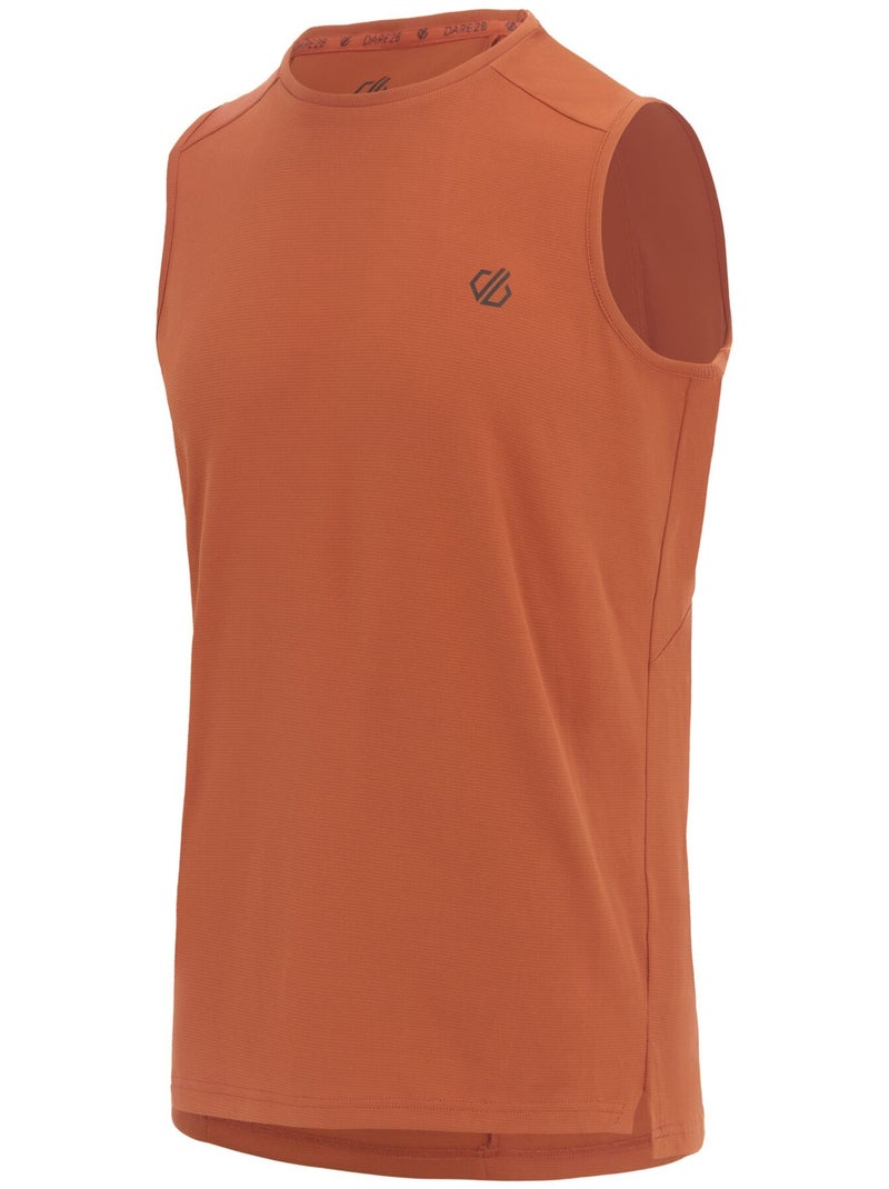 Dare 2B - Débardeur col ras-du-cou motif/style logo RAPID Orange corail - Kiabi