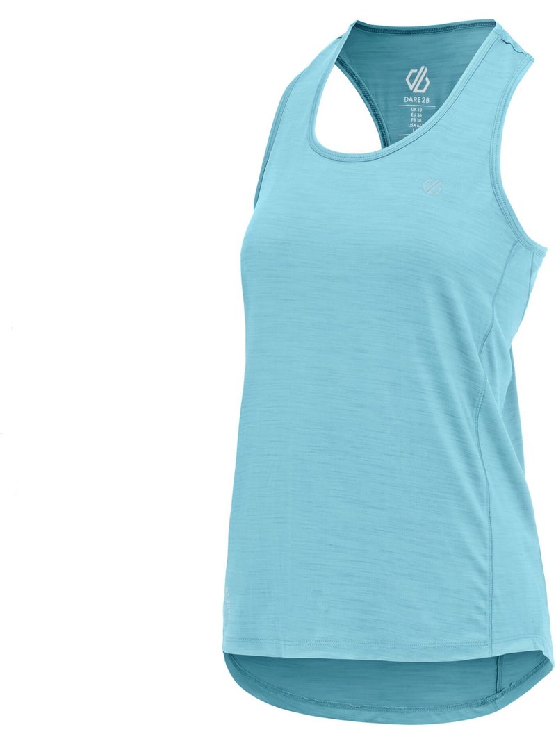 Dare 2B - Débardeur extensible style dos nageur MODERNIZE Bleu clair - Kiabi