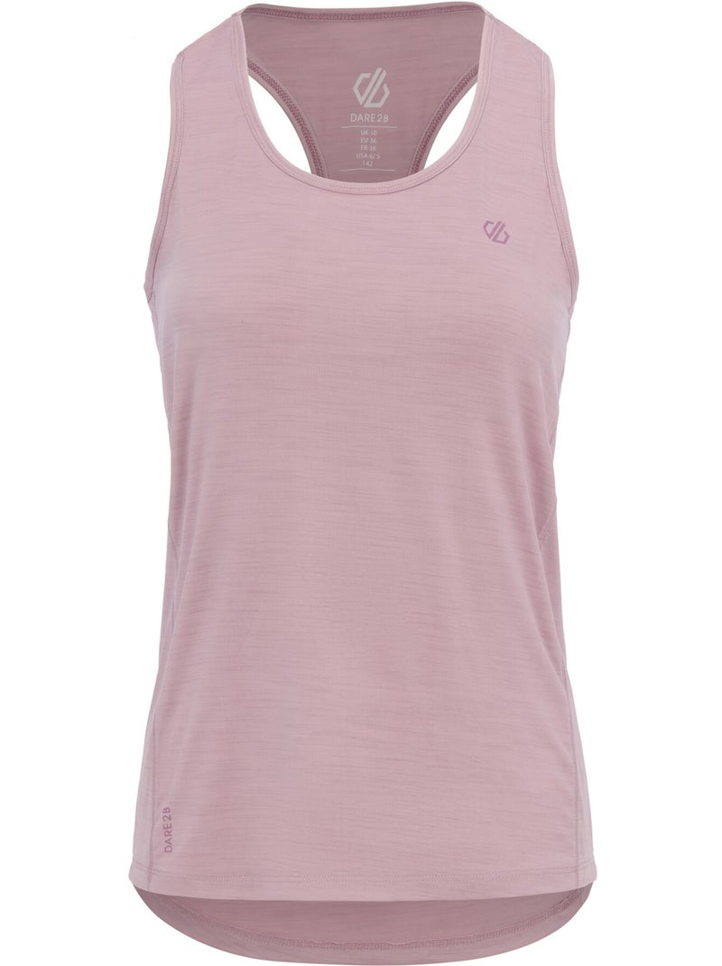 Dare 2B - Débardeur extensible style dos nageur MODERNIZE Mauve - Kiabi