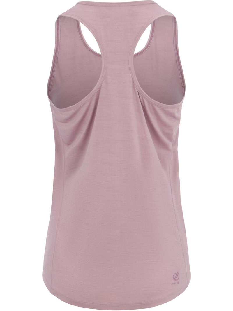 Dare 2B - Débardeur extensible style dos nageur MODERNIZE Mauve - Kiabi