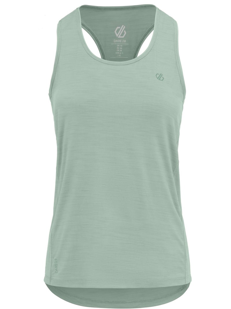 Dare 2B - Débardeur extensible style dos nageur MODERNIZE Vert pastel - Kiabi