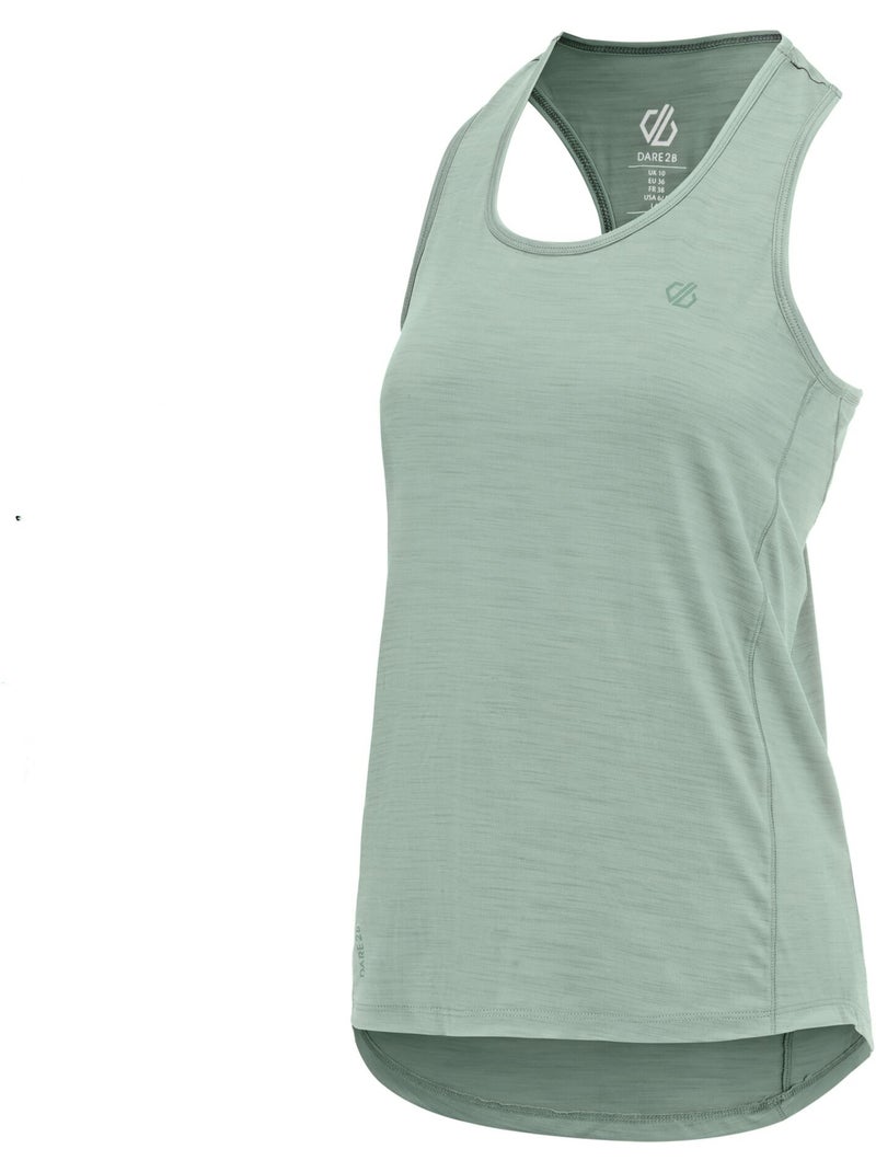 Dare 2B - Débardeur extensible style dos nageur MODERNIZE Vert pastel - Kiabi