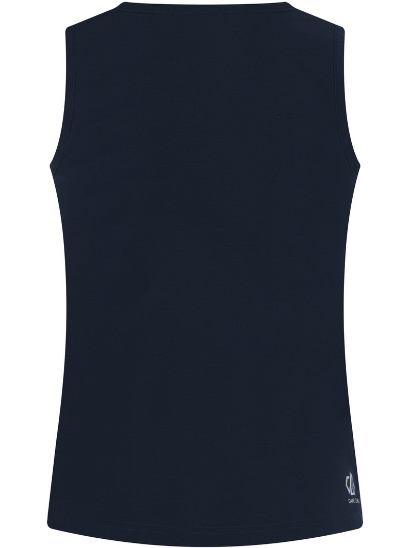 Dare 2B - Débardeur motif/style fleur de lotus HARMONIC Bleu marine - Kiabi