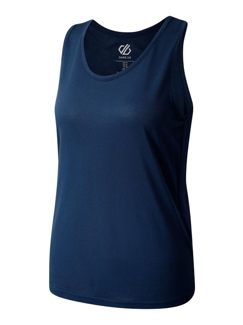 Dare 2B - Débardeur motif/style imprimé au dos HARMONIC Bleu outremer - Kiabi