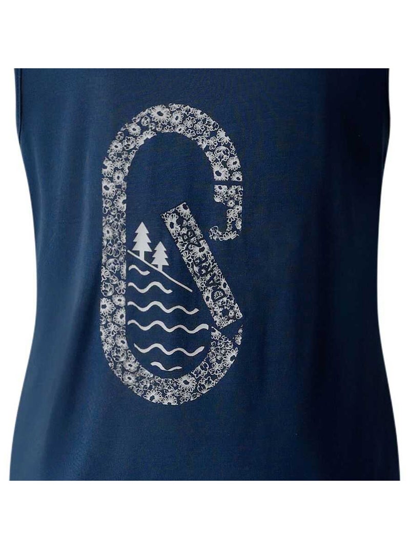 Dare 2B - Débardeur motif/style imprimé au dos HARMONIC Bleu outremer - Kiabi