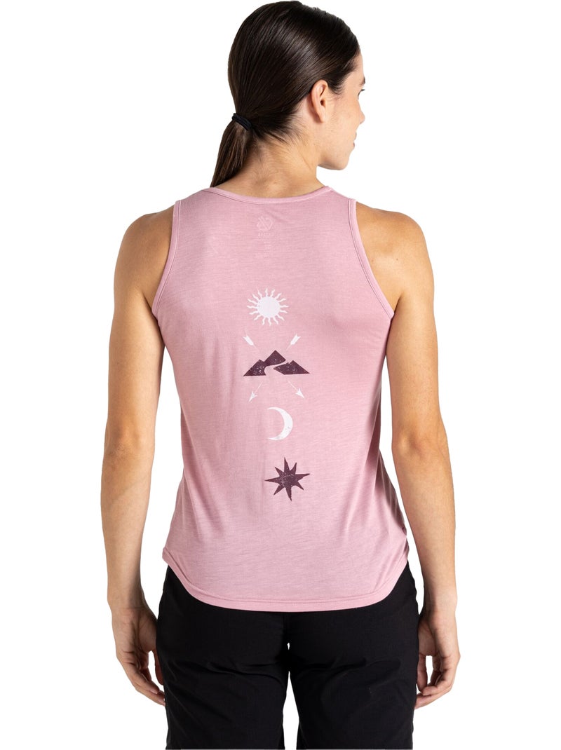 Dare 2B - Débardeur motif/style imprimé au dos HARMONIC Rose - Kiabi