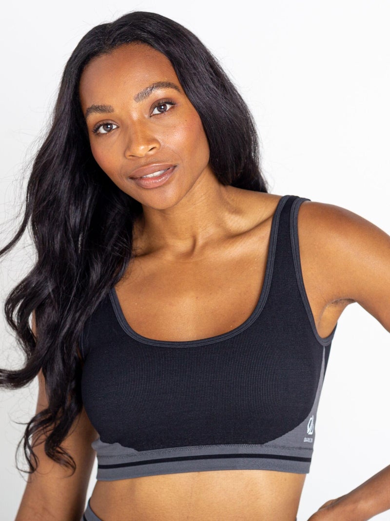 Dare 2B - Haut de maillot de bain DON´T SWEAT IT Noir Gris Noir - Kiabi