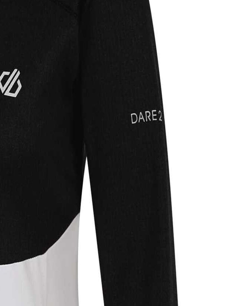 Dare 2B - Haut de sport motif/style À capuche CONVEY Blanc Noir - Kiabi