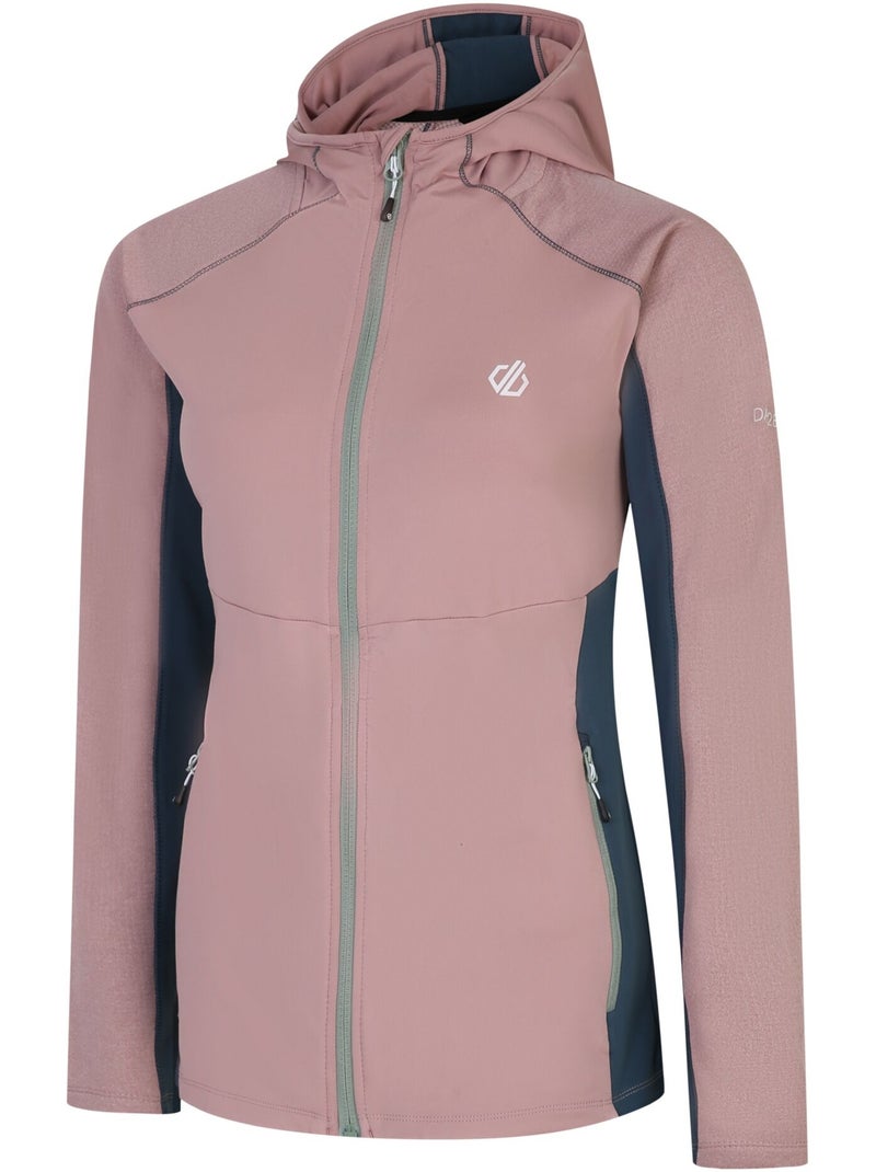 Dare 2B - Haut de sport motif/style À capuche CONVEY Rose clair - Kiabi