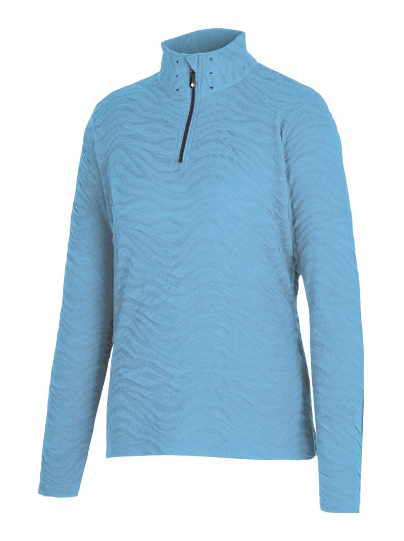 Dare 2B - Haut de sport motif/style Matelassé GLAMOURIZE Bleu clair - Kiabi