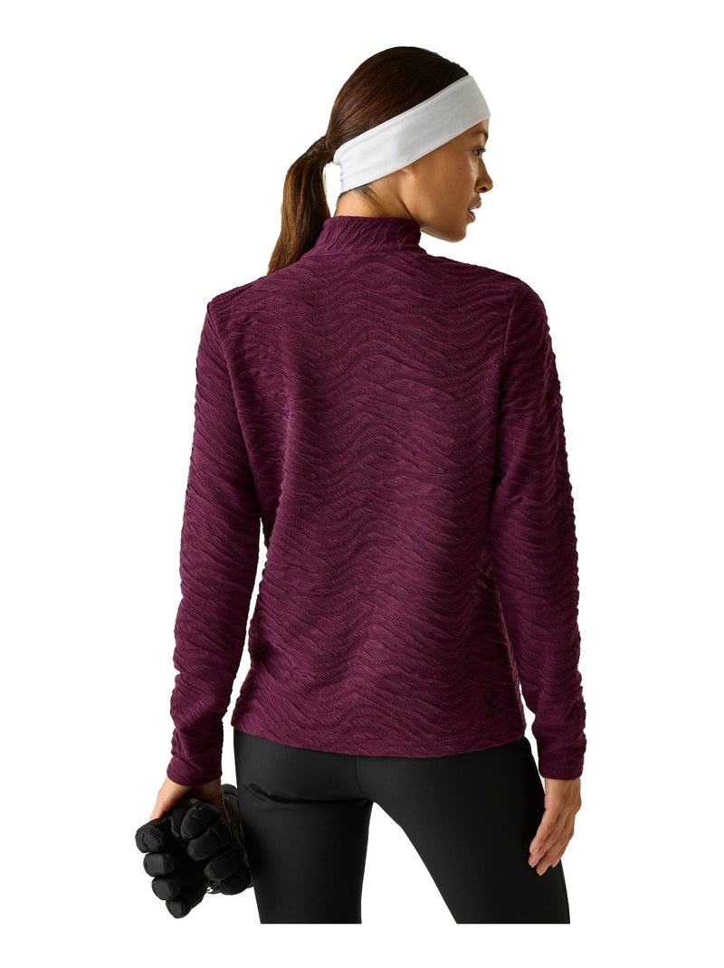 Dare 2B - Haut de sport motif/style Matelassé GLAMOURIZE Violet figue - Kiabi