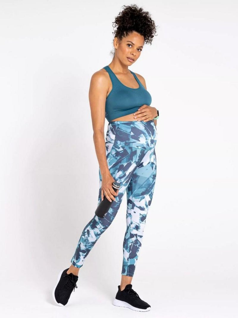 Dare 2B - Legging motif/style imprimé INFLUENTIAL Bleu - Kiabi