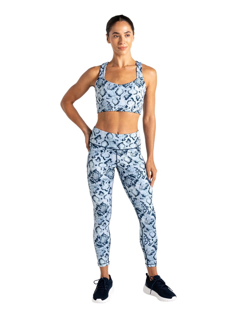 Dare 2B - Legging motif/style imprimé serpent INFLUENTIAL Bleu - Kiabi