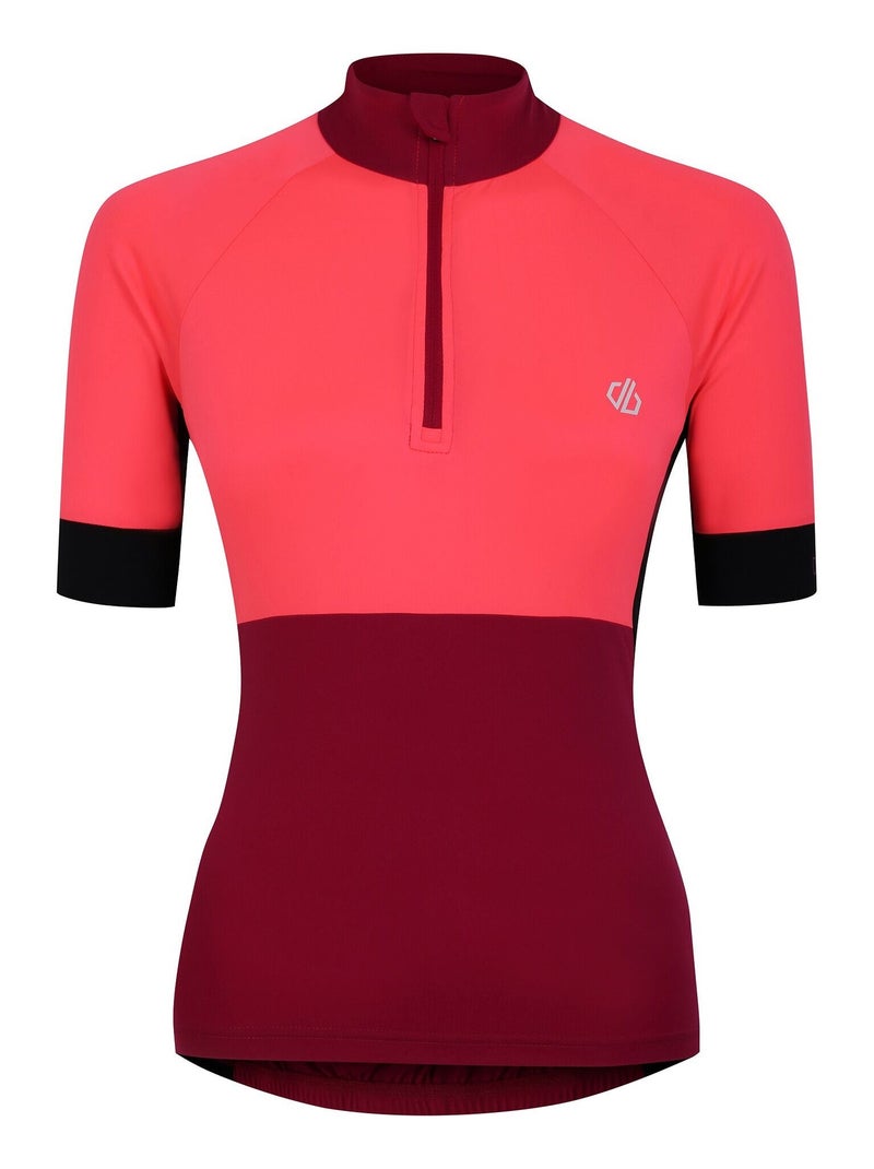 Dare 2B - Maillot de cyclisme COMPASSION Rose saumon - Kiabi