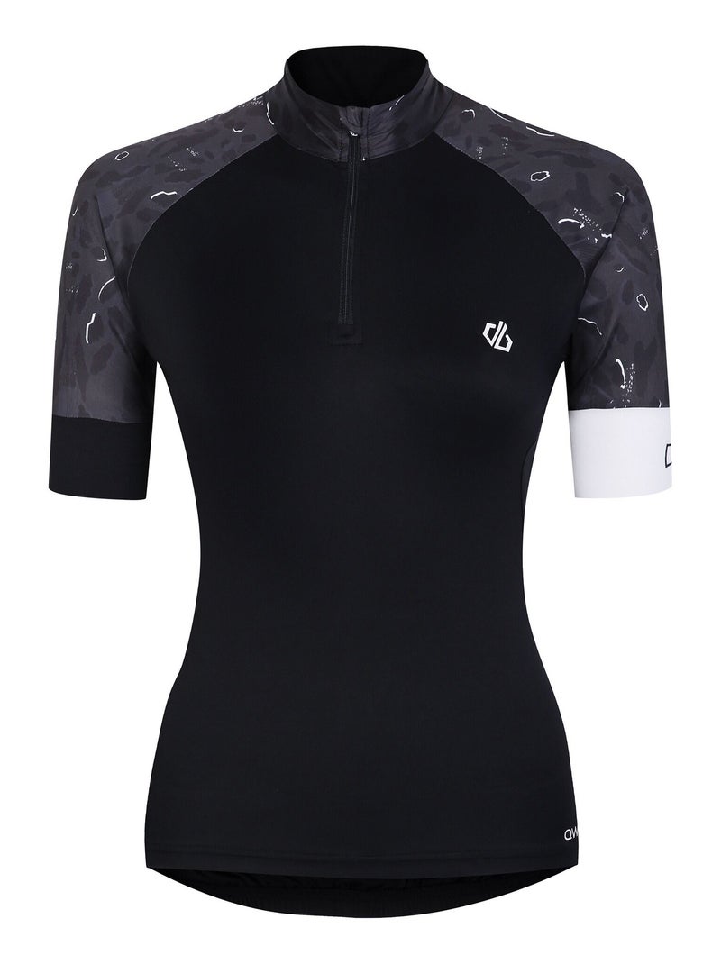 Dare 2B - Maillot de cyclisme FOLLOW THROUGH Noir ébène - Kiabi